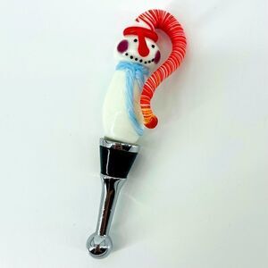Holiday Snowman Bottle Topper 